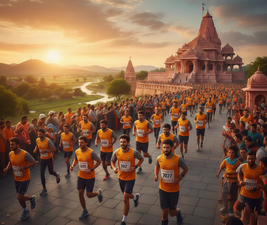 Marathon at Temple
